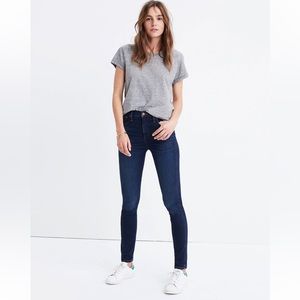 Madewell 10” High Rise Skinny Jean in Hayes Wash